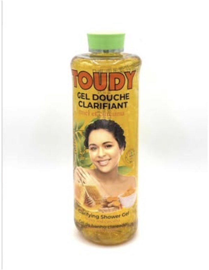 TOUDY Gel douche clarifiant miel & curcuma
